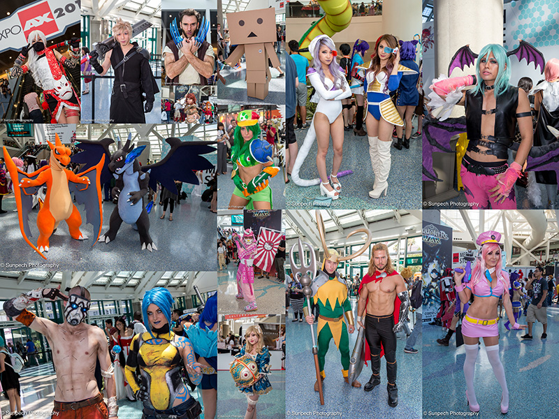 Anime Expo 2015 - Day 2 collage