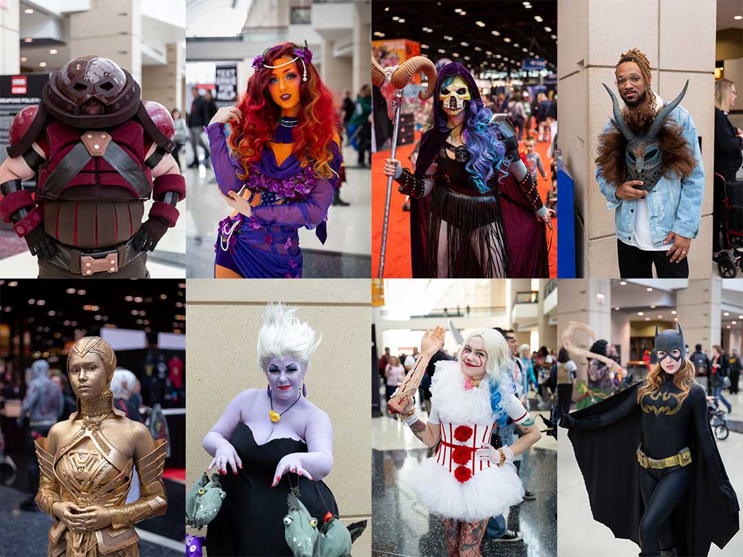 2018 C2E2 Cosplay Collage