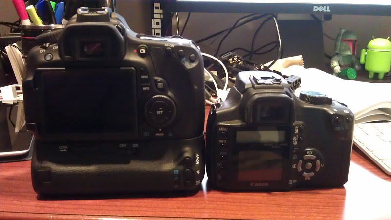 Canon 60D with battery grip