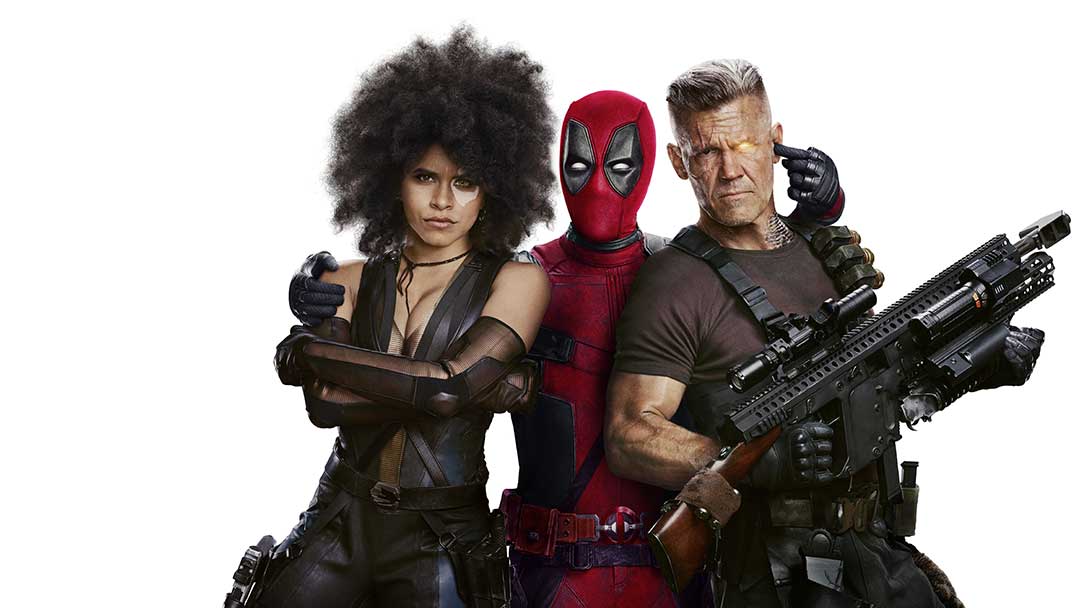 Domino, Deadpool, and Cable