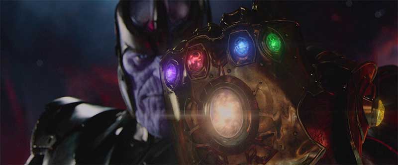 Thanos with the Infinity Guantlet