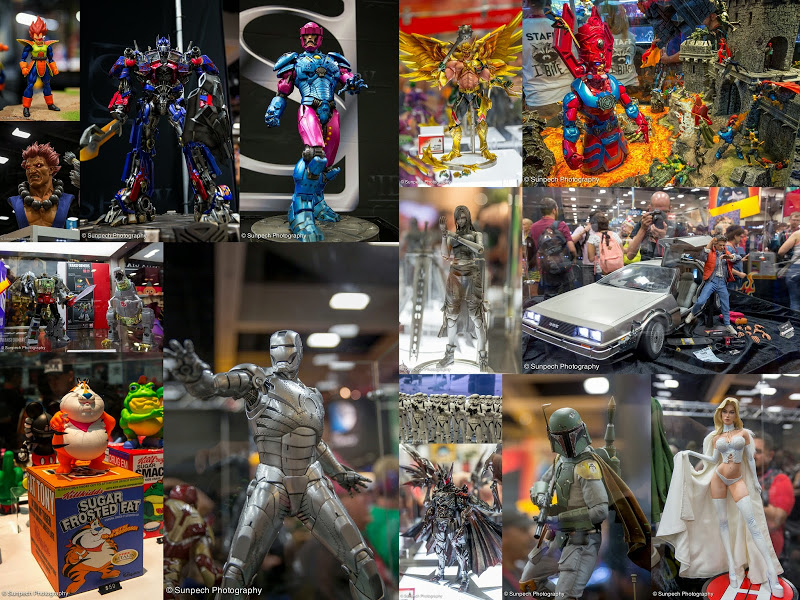 2014 SDCC Toys Collage
