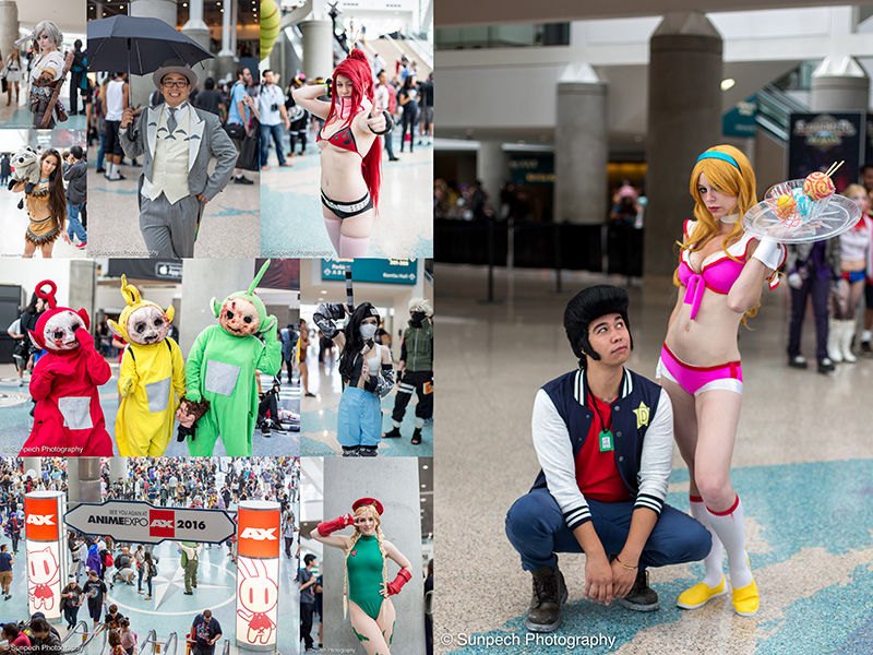 Anime Expo 2015 - Day 4 collage