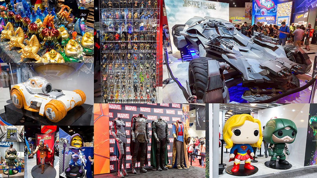 San Diego Comic Con - Misc Collage