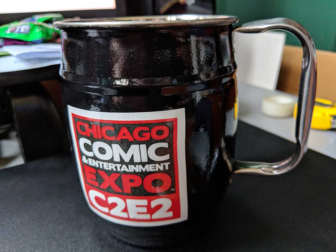 Wild Bill’s C2E2 stainless steel mug