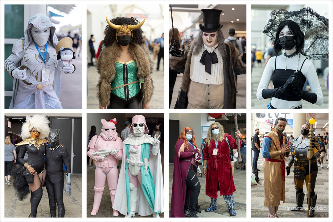 SDCC Cosplay collage