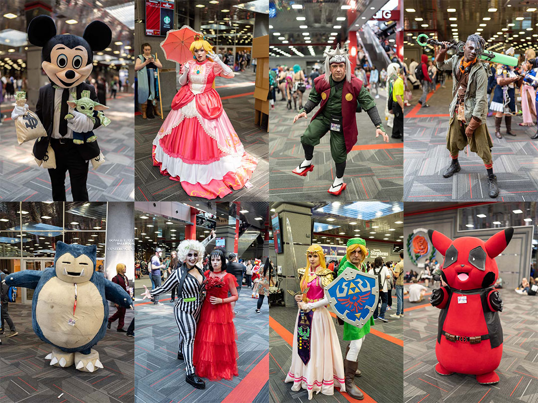 2023 Anime Central Cosplay Collage