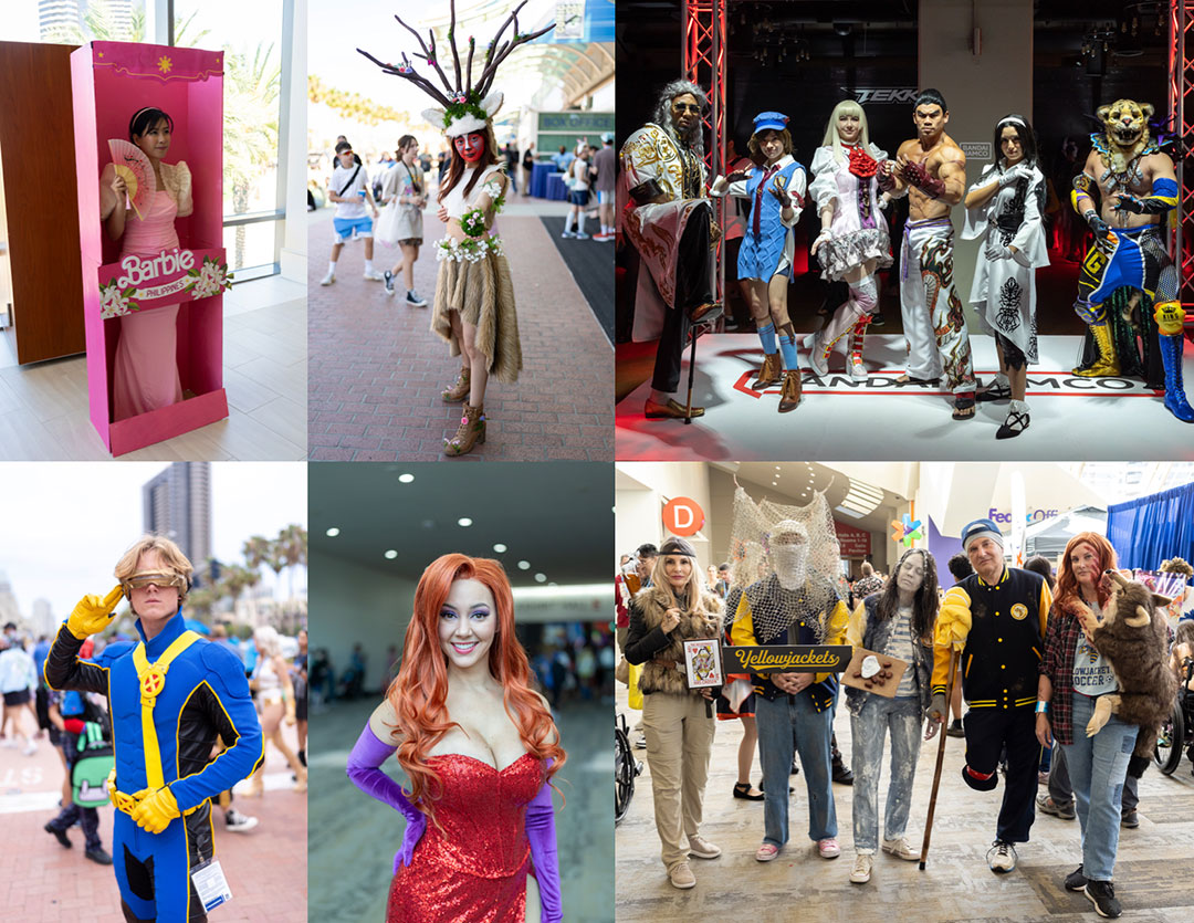 SDCC Cosplay Collage 1