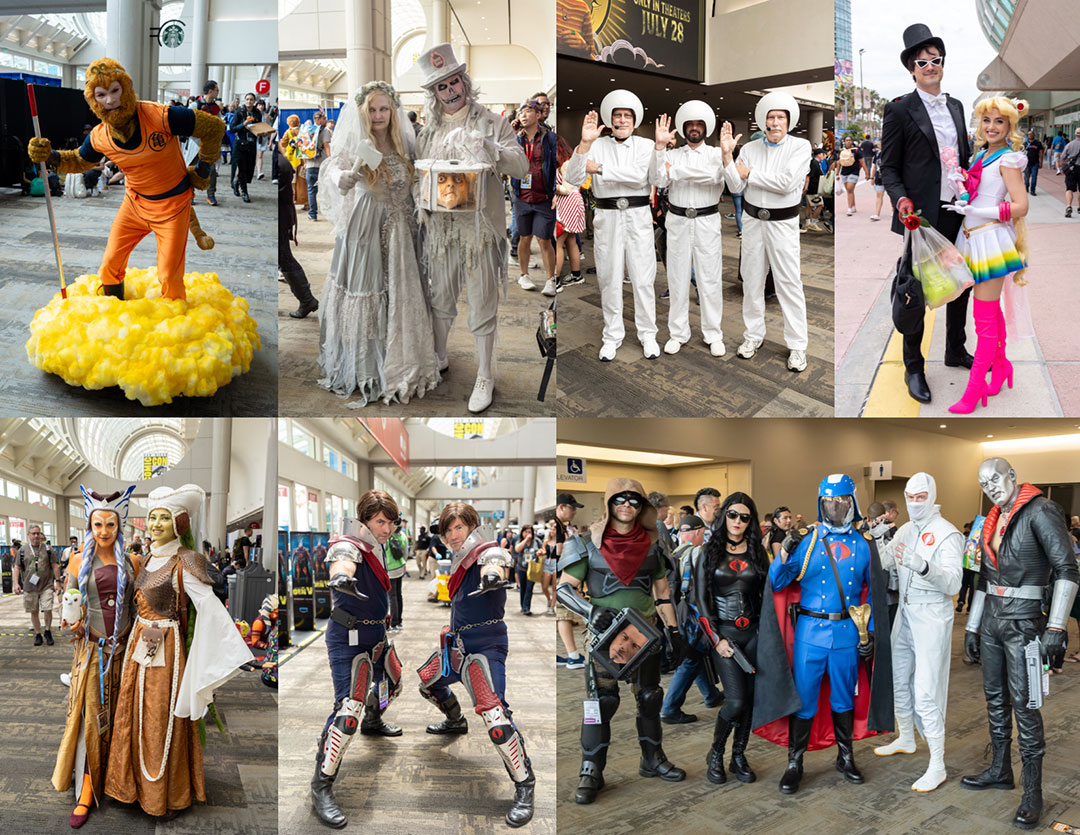 SDCC Cosplay Collage 2