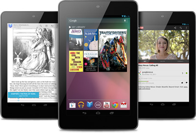 Nexus 7 tablets