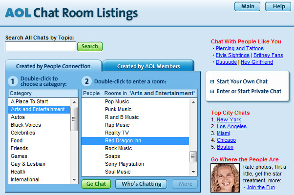 Welcome to AOL Chat Rooms in 1997Oops I Mean Virtual Booths in 2020! -  Cybersecurity Marketing Society