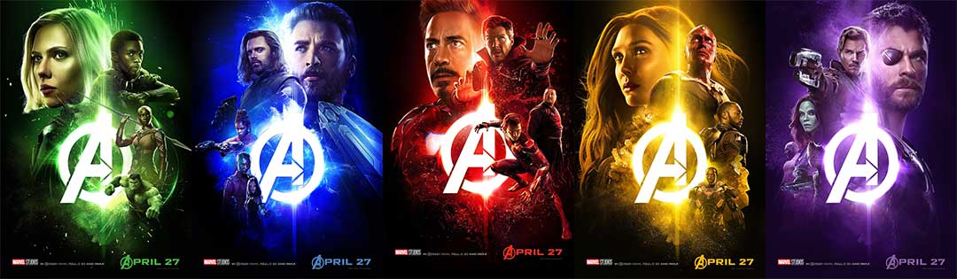 Avenger Infinity Wars posters