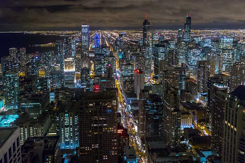 Chicago from John Hancock Observatory