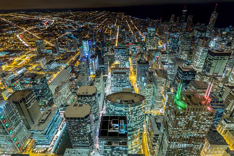 Chicago Lights at Willis Tower