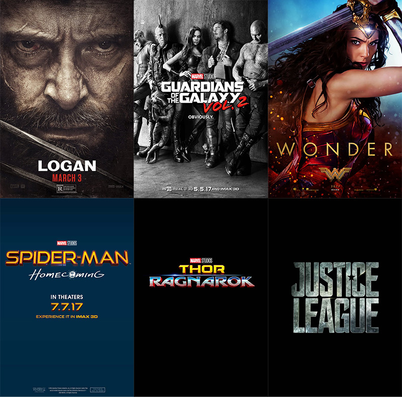 Comic Book Movies of 2017
