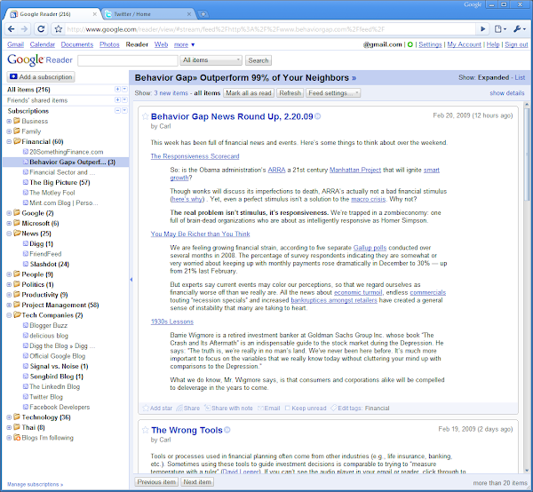 google reader app for windows