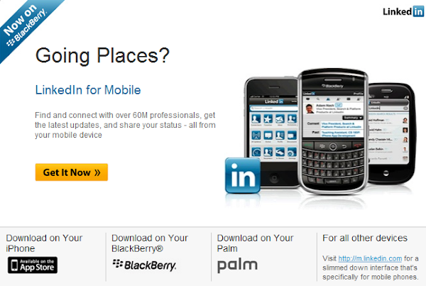LinkedIN Mobile: No Love for Android
