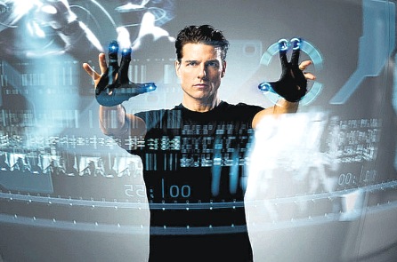 Tom Cruise in Minority Report