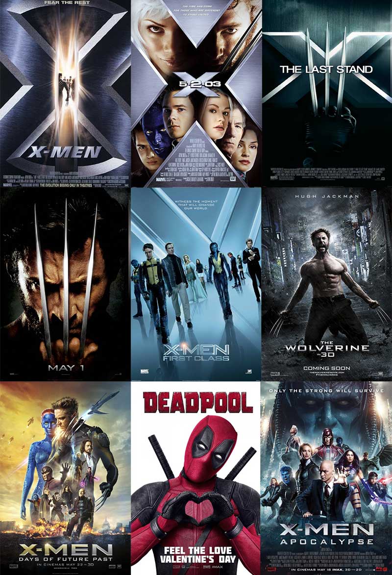 X-Men Movies