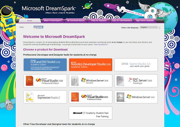 Microsoft Dreamspark