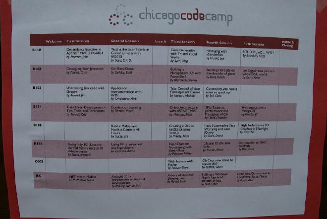 2011 Chicago Code Camp - 1