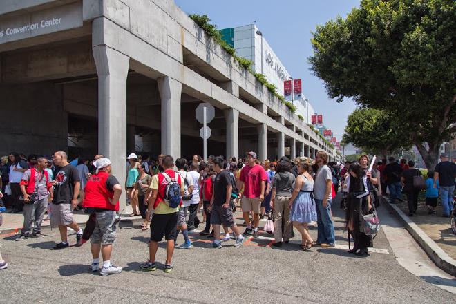 Anime Expo line