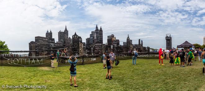 Gotham zip line
