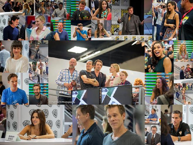 2014 SDCC Celebrities Collage