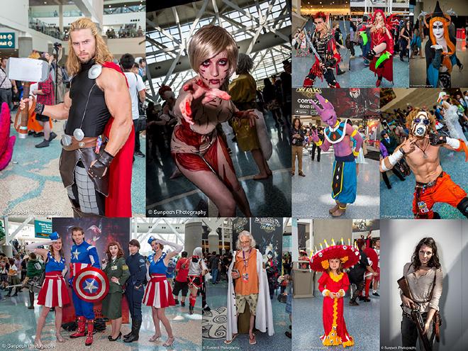 Anime Expo 2015 - Day 3 collage