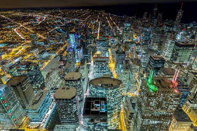 Chicago Lights at Willis Tower