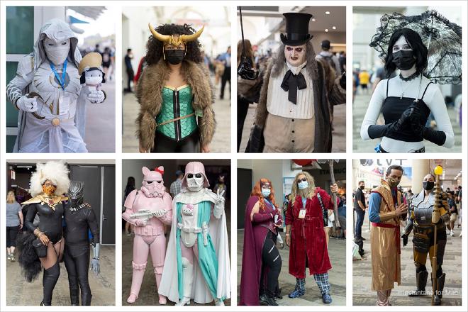 SDCC Cosplay collage