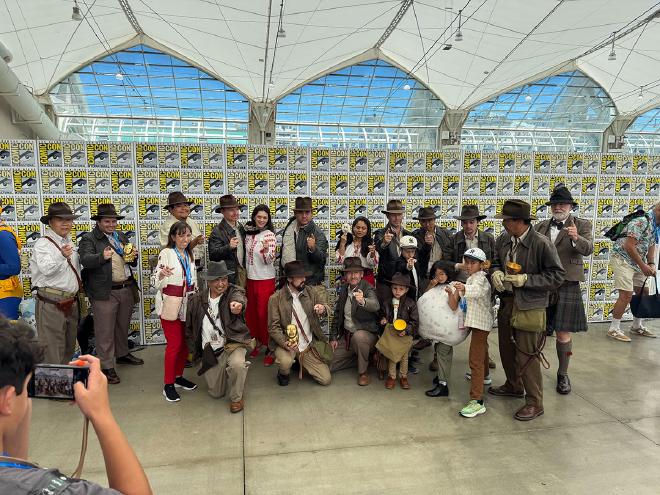 Indiana Jones cosplay group