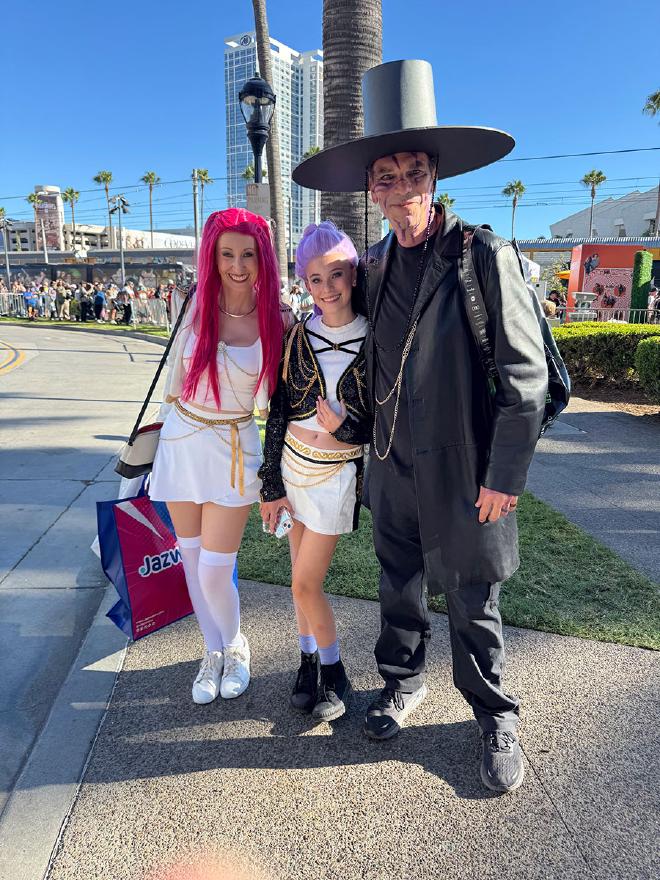 KPop Demon Hunters cosplay